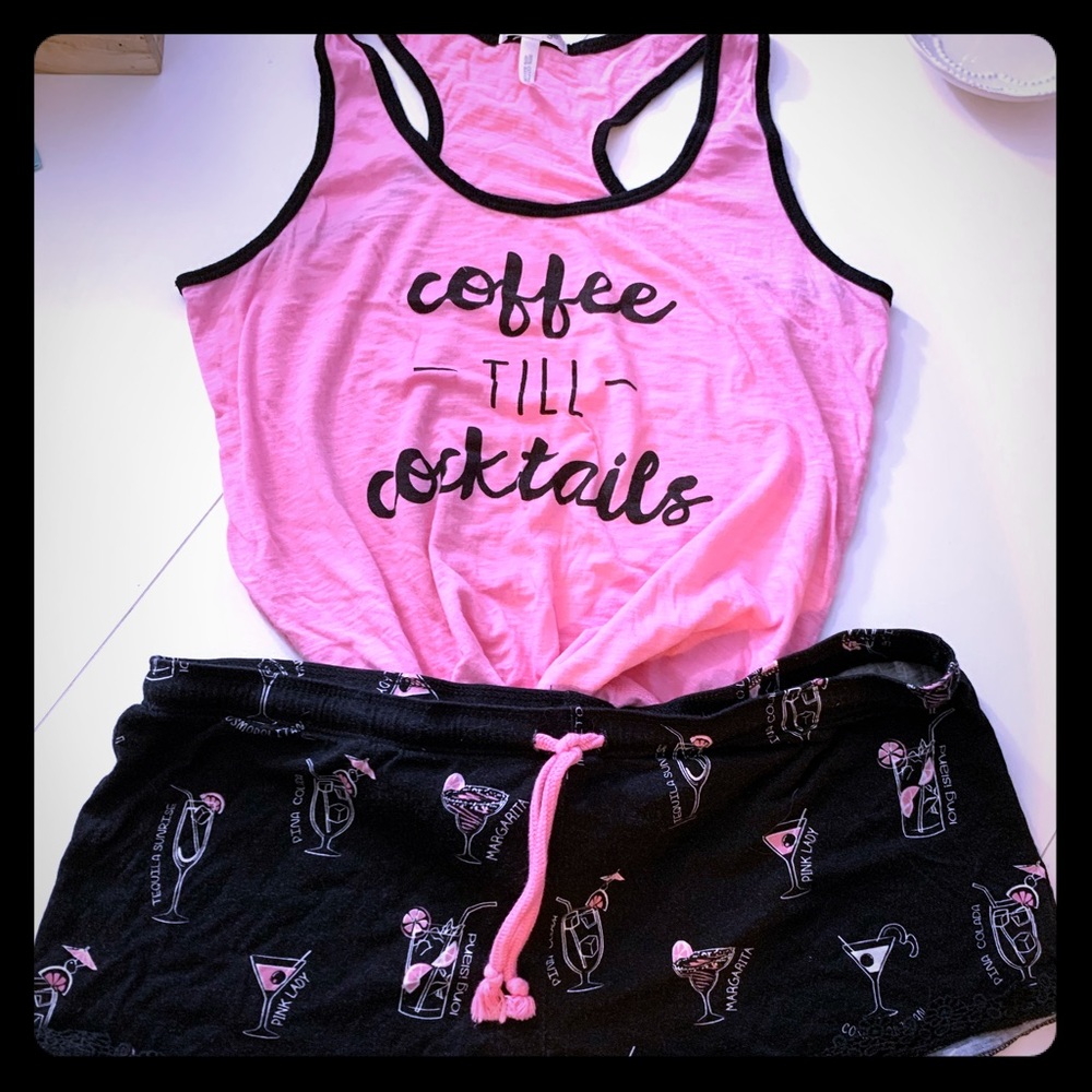 Cute Shorts PJ Set